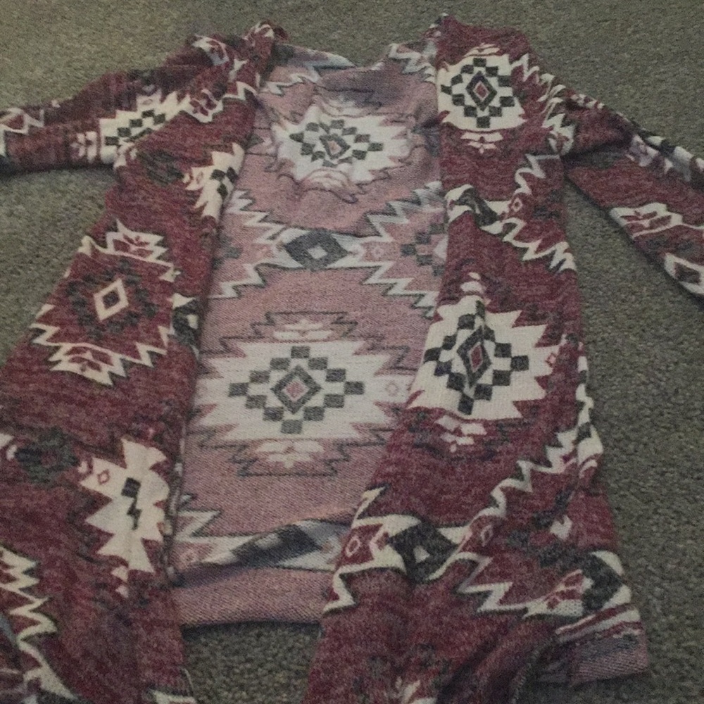 Justice size 10 cardigan